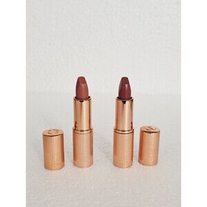 Charlotte Tilbury mini lipsticks, Pillow Talk & 90's Pink